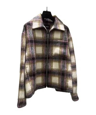 We11 Done Plaid Shirt In Pink