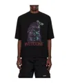 We11 Done Plain Knitted Short-sleeved T-shirt In Black