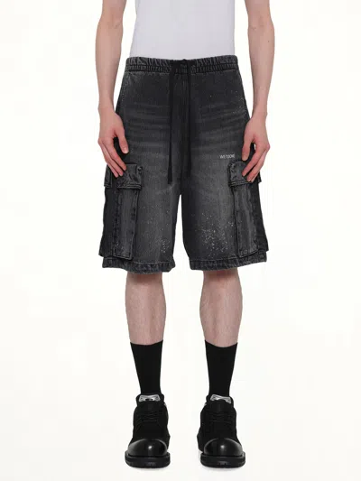 We11 Done Pocket Shorts In Black