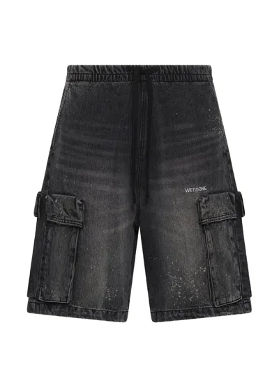 WE11 DONE POCKET-DETAIL SHORTS