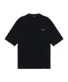 We11 Done Princess Print Damaged T-shirt In Black