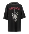 We11 Done Monster Print Cotton T-shirt In Black