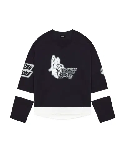 We11 Done Printed T-shirt In Black