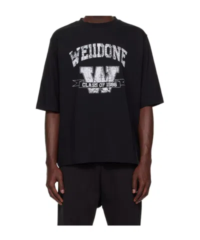 WE11 DONE GRAPHIC-PRINT T-SHIRT