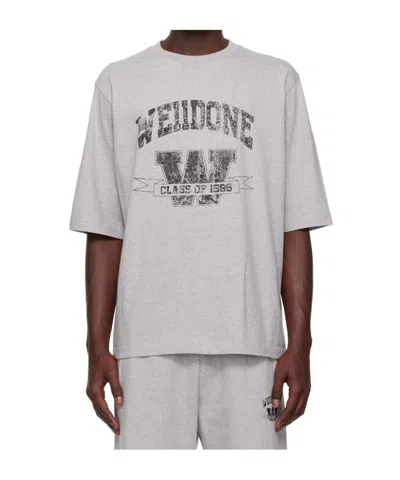 WE11 DONE GRAPHIC-PRINT T-SHIRT