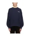 We11 Done Pullover Hoodie In Black