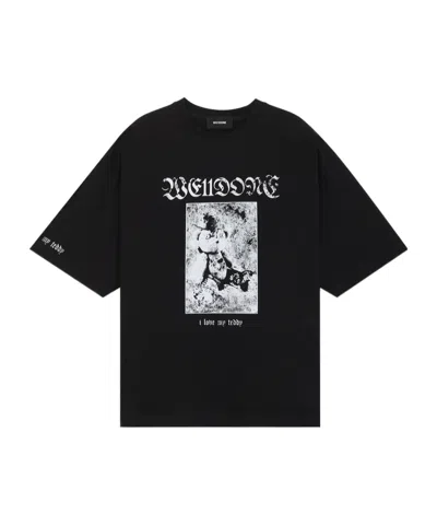 WE11 DONE PUNK TEDDY T-SHIRT