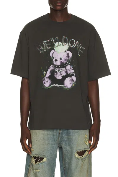 We11 Done Short-sleeved T-shirt In Blue