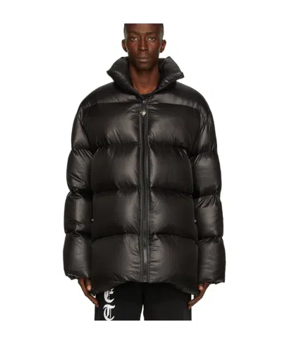 We11 Done Quilted Down Jacket In Black