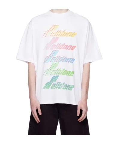 WE11 DONE RAINBOW LOGO T-SHIRT