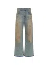 We11 Done Distressed-effect Jeans In Blue