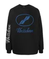We11 Done Round-neck Sweater In Black