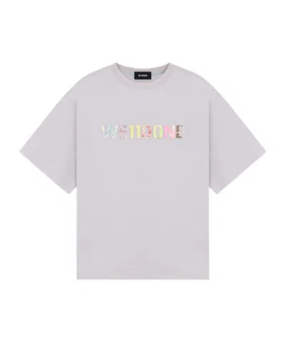 We11 Done Round-neck T-shirt In White