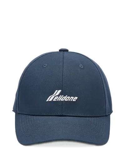 We11 Done Se11done Baseball Cap In Blue