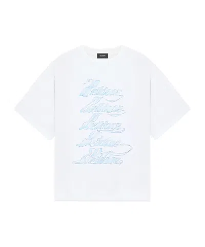 We11 Done Se11done Multi-logo T-shirt In White