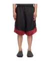 We11 Done Selldone Track Shorts In Black