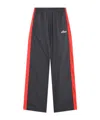 We11 Done Sheldon Color Block Track Pants In Gray