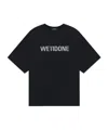 We11 Done We11done Patchwork T-shirt In Black