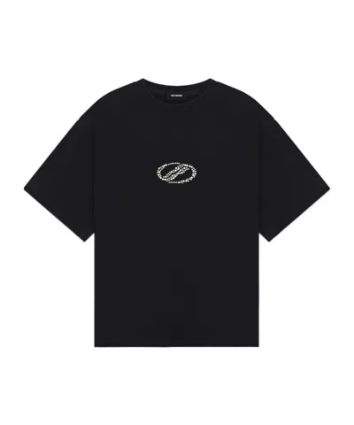 We11 Done Short-sleeved T-shirt In Black