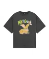 We11 Done Painted Rabbit T-shirt In Black