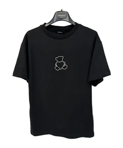 We11 Done Short-sleeved T-shirt In Black