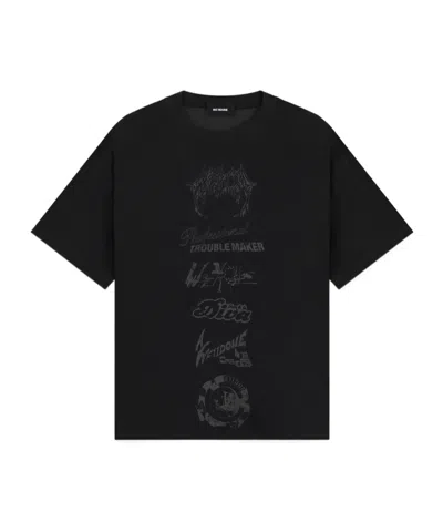 We11 Done Short-sleeved T-shirt In Black