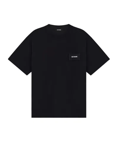 We11 Done Short-sleeved T-shirt In Black