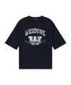 We11 Done Short-sleeved T-shirt In Blue