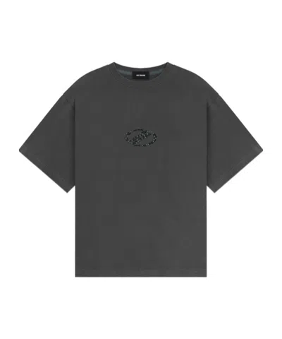 We11 Done Short-sleeved T-shirt In Gray