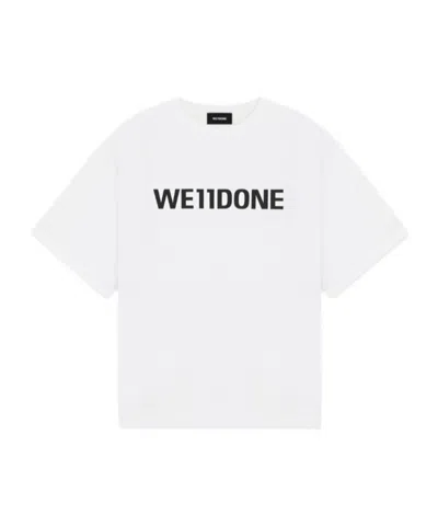 WE11 DONE LOGO T-SHIRT