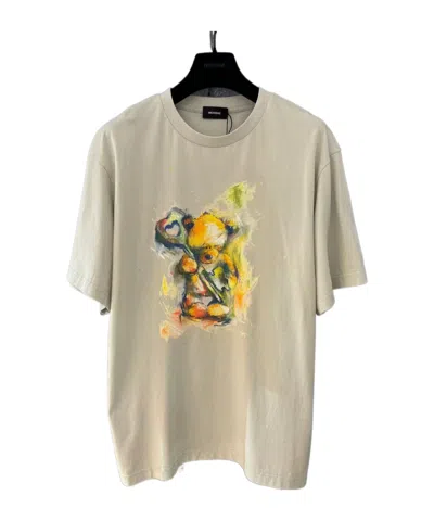 We11 Done Short-sleeved T-shirt In Nude