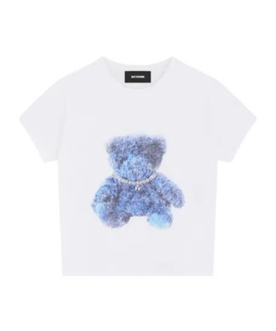 We11 Done Short-sleeved T-shirt In White