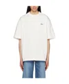 We11 Done Off-white Embroidered T-shirt In White