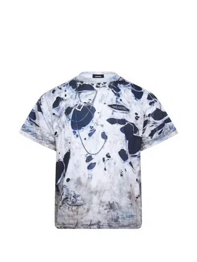 We11 Done Short-sleeve T-shirt In Gray