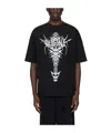 We11 Done Skull Pattern T-shirt In Black