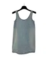 We11 Done Sleeveless Vest Dress In Green