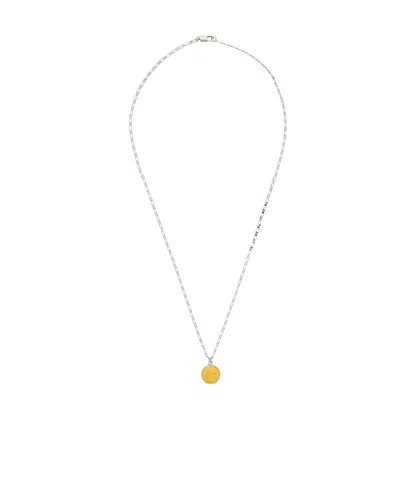 We11 Done Smile-pendant Necklace In Yellow