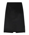We11 Done Split Skirt In Black