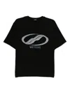 We11 Done Sporty Selldone T-shirt In Black