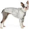 We11 Done Ssense Exclusive Grey Logo Sweatshirt In Silver