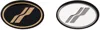 We11 Done Ssense Exclusive Two-pack Multicolor Dog Hair Clips In Black/white