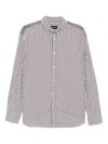 We11 Done Striped Button-down Shirt In Multi