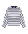 We11 Done Striped Long-sleeved T-shirt In Multi