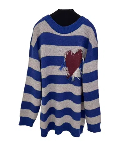 WE11 DONE STRIPED SWEATER