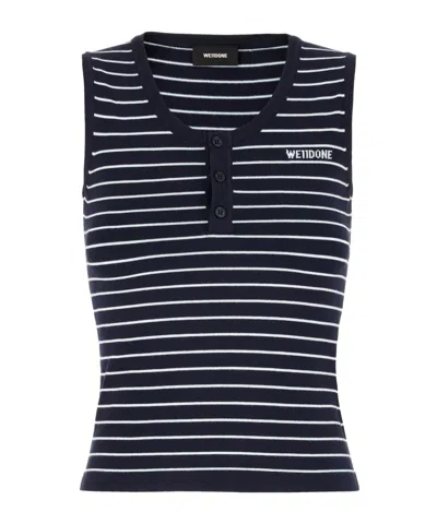 WE11 DONE STRIPED VEST