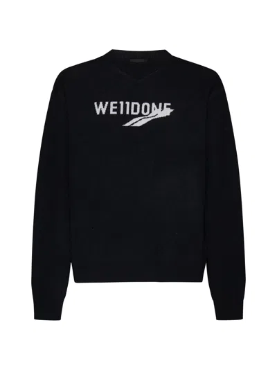 We11 Done Sweater In Black
