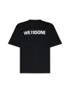 We11 Done Black Large Basic T-shirt In Black
