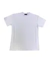 We11 Done T-shirt With Round Neck And Short Sleeves In White