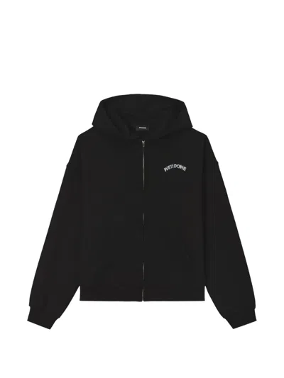 We11 Done Teddy Bear-print Hoodie In Black