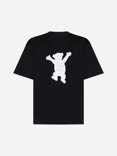We11 Done Black Teddy T-shirt